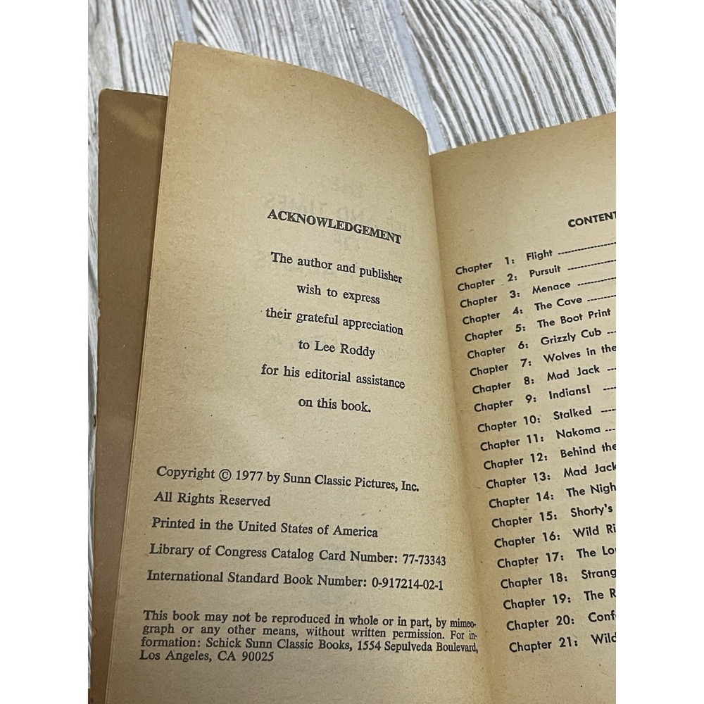The Life and Times of Grizzly Adams Paperback 1977 Charles E Sellier Jr Vintage - Picture 8 of 9